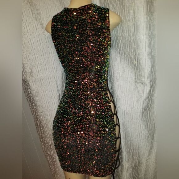 Sparkly dress - perfect for night out party dress s/m/L - Picture 8 of 13